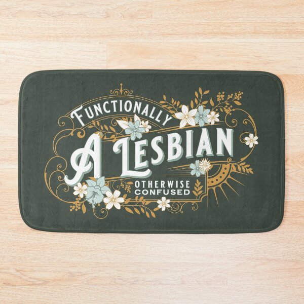 Artikelvorschau, Funktionell eine Lesbe, sonst verwirrt entworfen und verkauft von goodgaygoods.