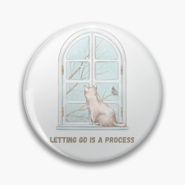 Item preview, Process letting go with a cat designed and sold by ISeeRainbows.
