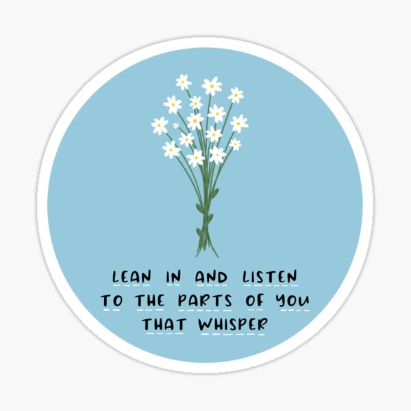 Listen to yourself Sticker