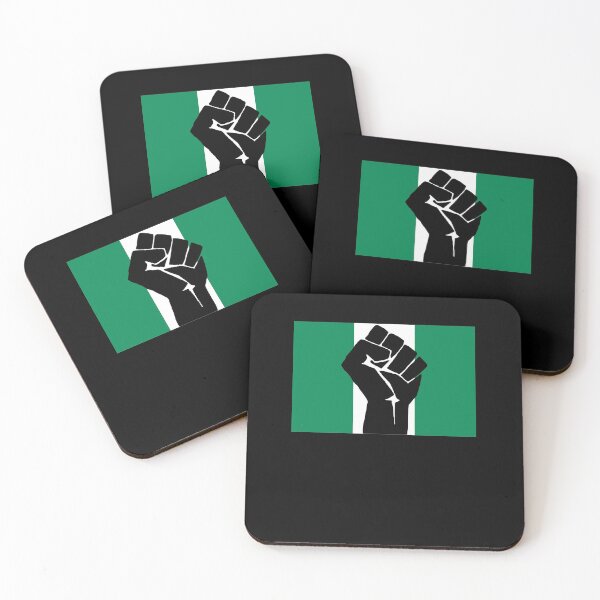 Item preview, Nigeria Flag, Black Pride, Melanin designed and sold by KD Merch.