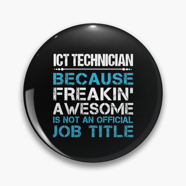 Item preview, Ict Technician T Shirt - Freaking Awesome Gift Item Tee designed and sold by hinettiker.