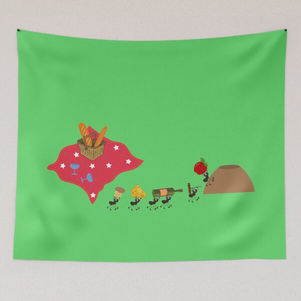 Item preview, A great picnic day in the park designed and sold by Martapp.