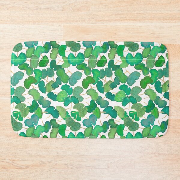 Item preview, Ginkgo leaves in Watercolor with Gold Accent designed and sold by nabeArtist.