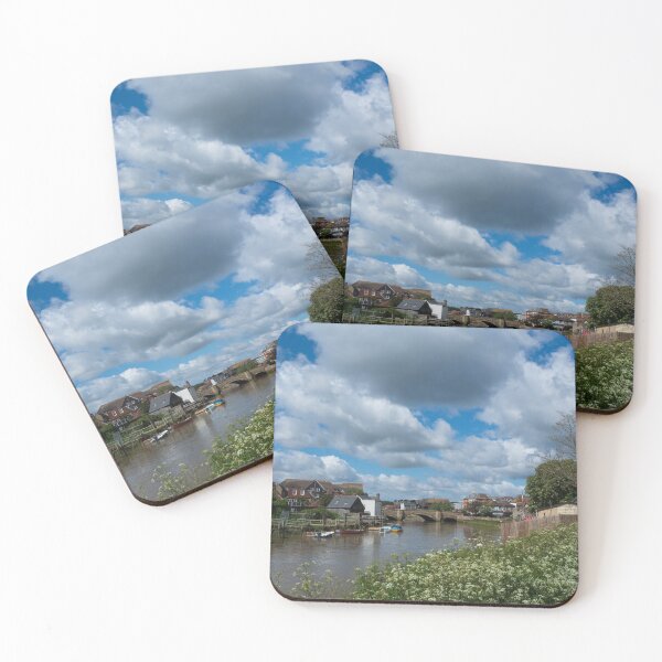 Item preview, Clouds and cow parsley at Arundel designed and sold by Josie Gilbert.