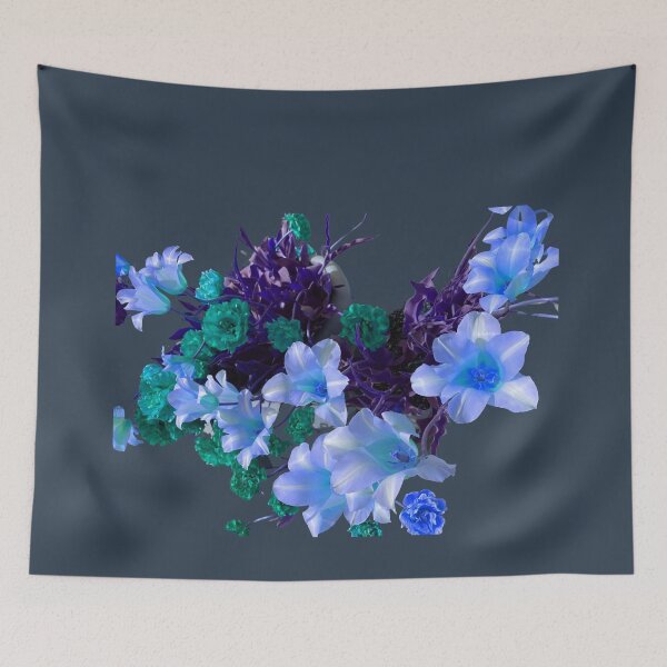 Item preview, Blue flower cluster designed and sold by Lians.