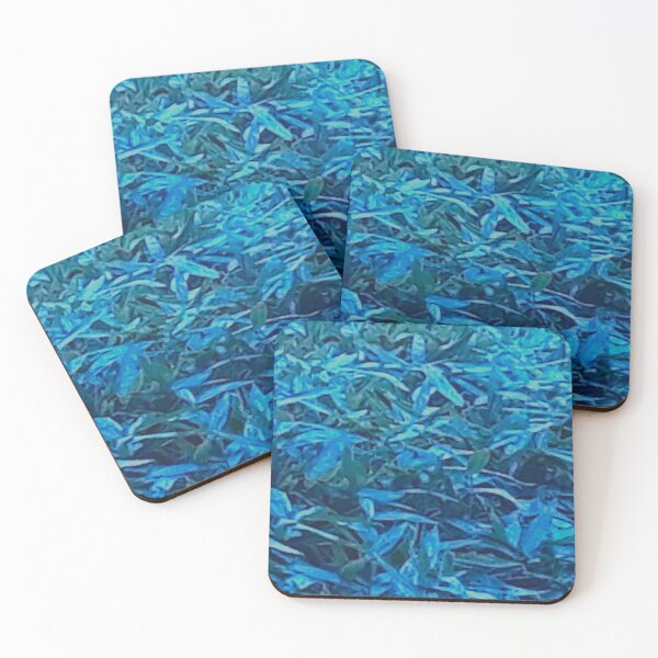 Item preview, Leaves in Blue and Green  designed and sold by MulesParty.