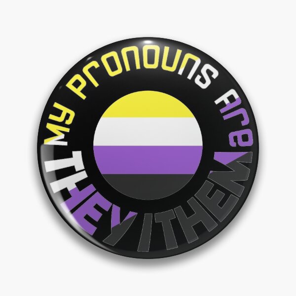 Item preview, My Pronouns are They / Them designed and sold by EllyBurg.