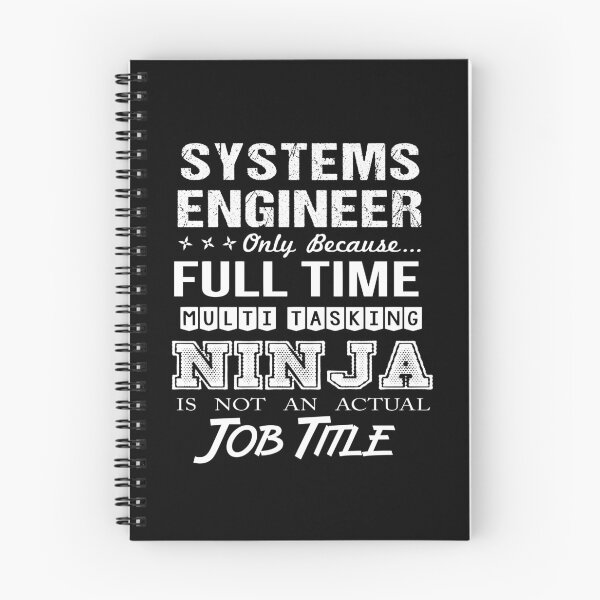 Item preview, Systems Engineer T Shirt - Multitasking Ninja Job Gift Item Tee designed and sold by oltonomer8.