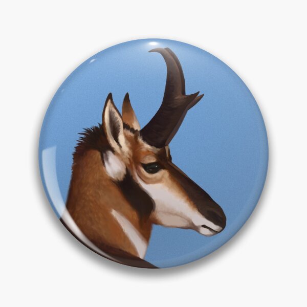 Item preview, Pronghorn Antelope Buck designed and sold by wintry-art.