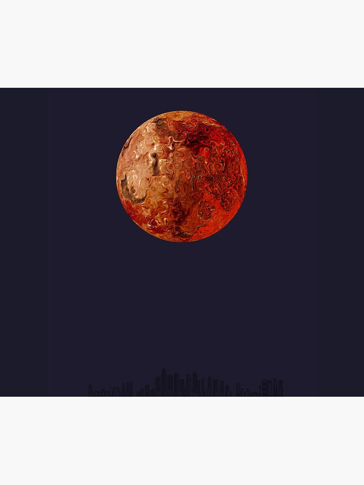 Mars The Red Planet by Vk91art