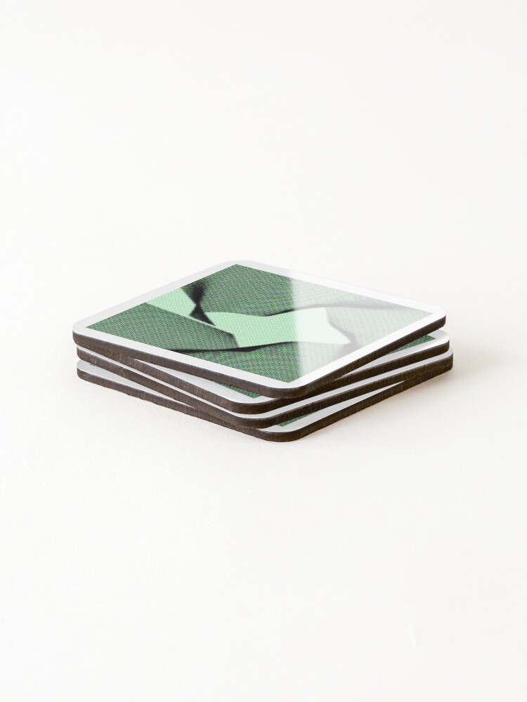 Thumbnail 4 of 5, Coasters (Set of 4), Pixel Code designed and sold by CodedByYaz.