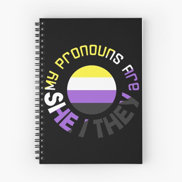 Item preview, My Pronouns Are She / They designed and sold by EllyBurg.