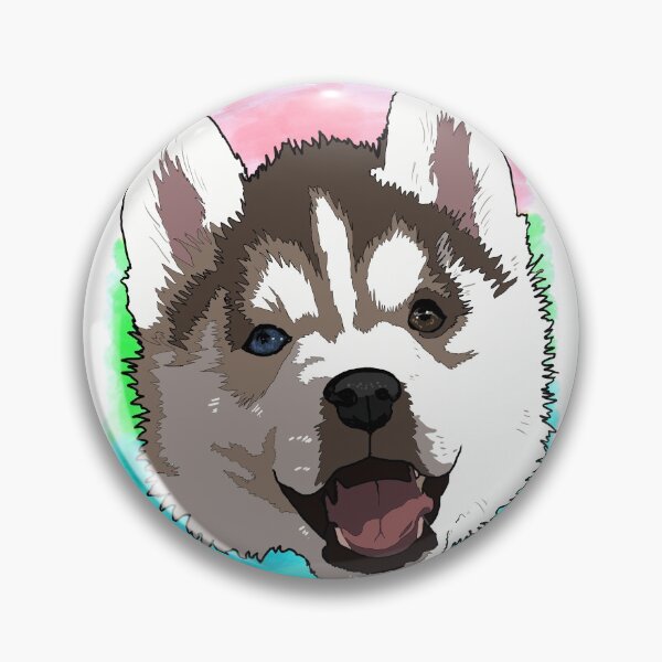Item preview, Polysexual Pride Husky Puppy designed and sold by LeahcarsArt.
