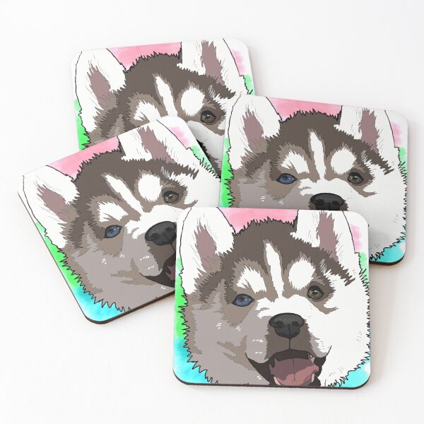 Item preview, Polysexual Pride Husky Puppy designed and sold by LeahcarsArt.