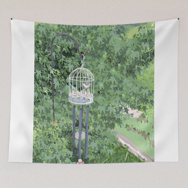 Item preview, caged bird designed and sold by Bee-and-Art.