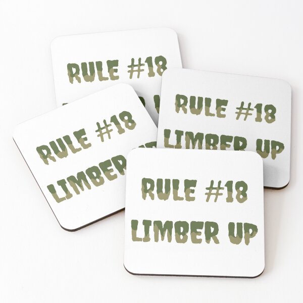 Item preview, Zombie rules - #18 limber up designed and sold by Alessandraelena.