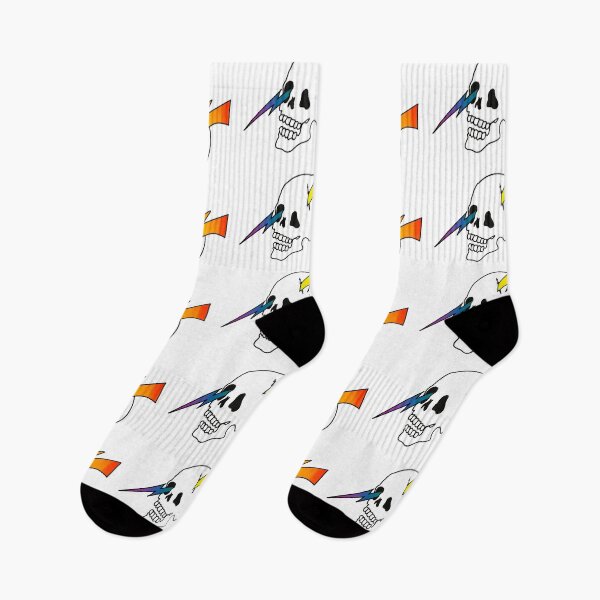Item preview, Pride Lightning Bolt Skull designed and sold by Thatgaybrand.