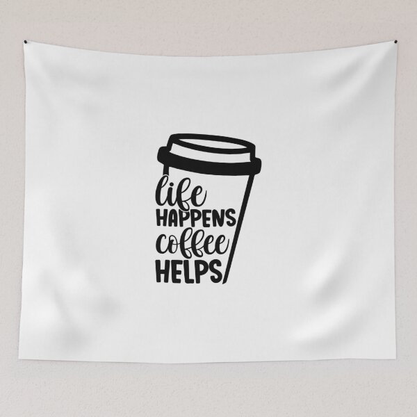 Item preview, Life Happens Coffee Helps designed and sold by LemonCreations.