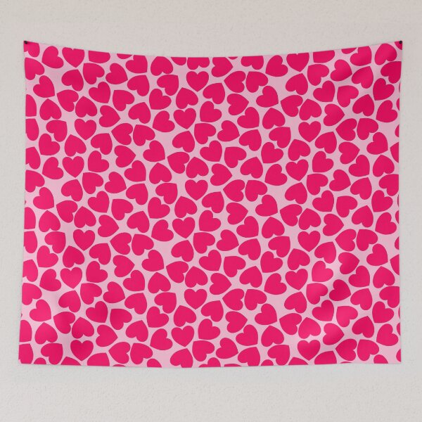 Item preview, Pink Red Hearts designed and sold by wordznart.