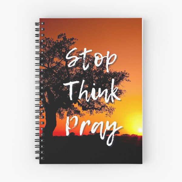Item preview, Sunset in the Distance | Stop, Think, & Pray designed and sold by AdoptKM.