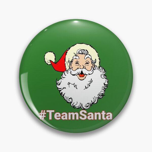 Item preview, #TeamSanta Smiling Santa Face Design designed and sold by Angela Mello.