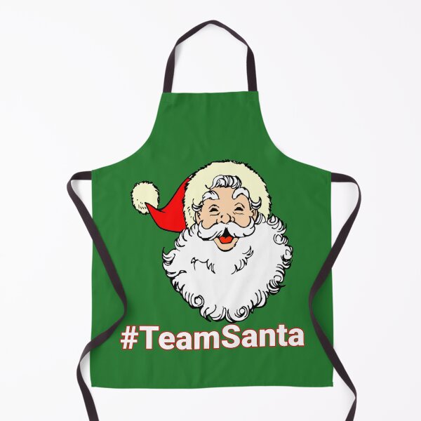Item preview, #TeamSanta Smiling Santa Face Design designed and sold by Angela Mello.