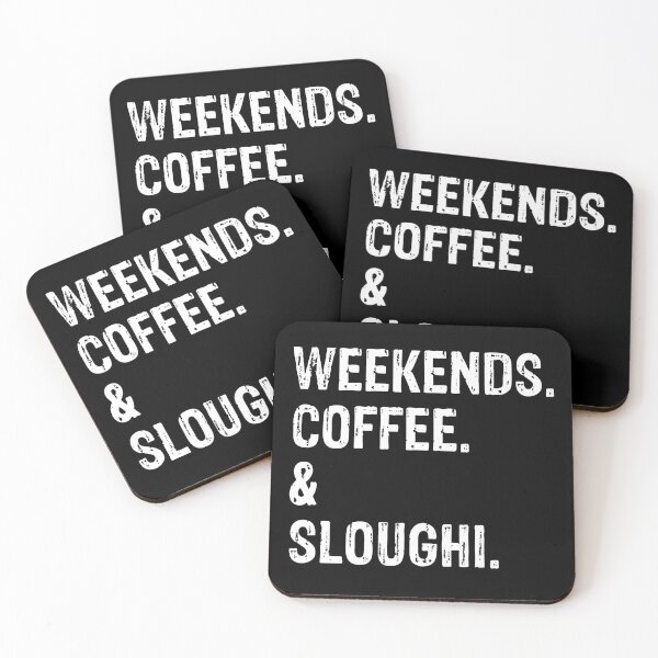 Item preview, Weekends Coffee and Sloughi Dog Funny Gift  designed and sold by Guarddogdrive.