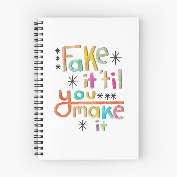 Item preview, Fake It 'til You Make It designed and sold by jenbucheli.