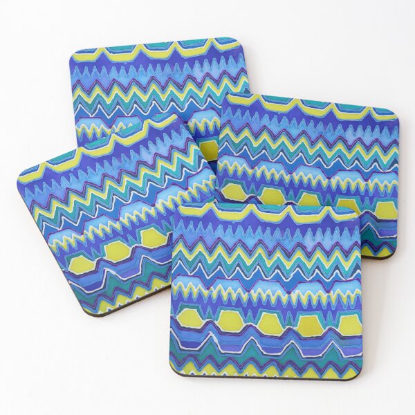 Item preview, Chevron Stripe Batik designed and sold by Leslie Rogers Todder.
