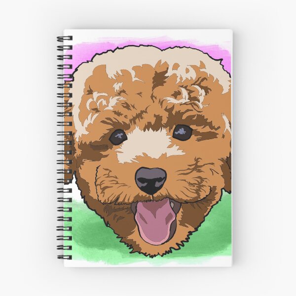 Item preview, Genderqueer  pride mini Goldendoodle  designed and sold by LeahcarsArt.
