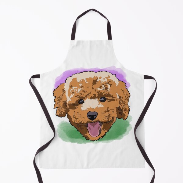 Item preview, Genderqueer pride mini Goldendoodle designed and sold by LeahcarsArt.