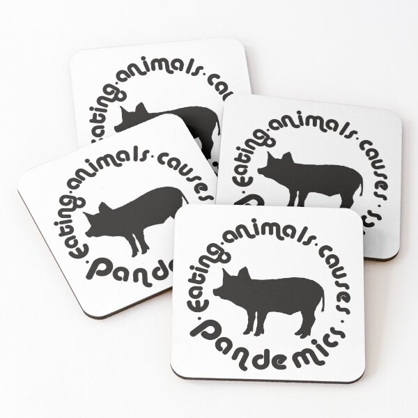Item preview, Eating Animals Causes Pandemics designed and sold by BtheLight.