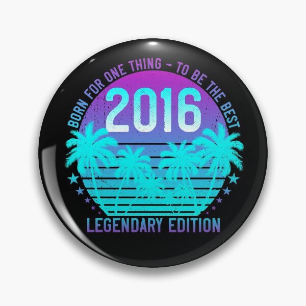 Item preview, 5th Birthday Aesthetic Vintage 2016 Sunset Palm Tree designed and sold by ZNOVANNA.