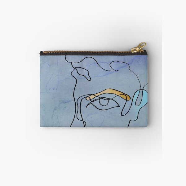 Item preview, squigglehead with ochre eyebrow and cold ear - drawing designed and sold by Paul Davenport.