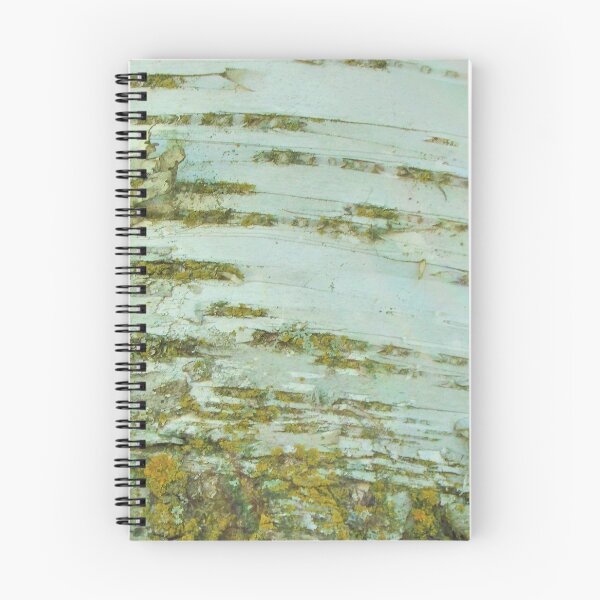 Item preview, Birch Bark And Moss Photo Fabric Pattern Horizontal designed and sold by H3designs.
