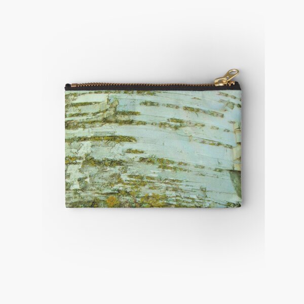 Item preview, Birch Bark And Moss Photo Fabric Pattern Horizontal designed and sold by H3designs.