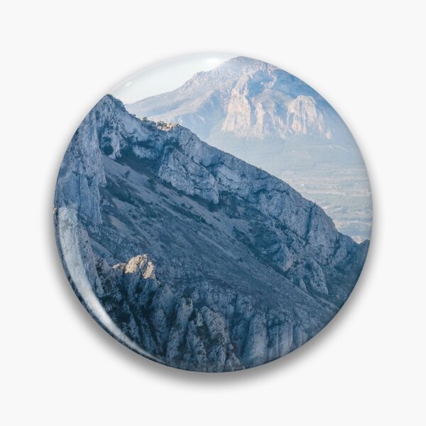 Item preview, Paisaje de montaña azul, Puig Campana en España designed and sold by Adriana Mueller.