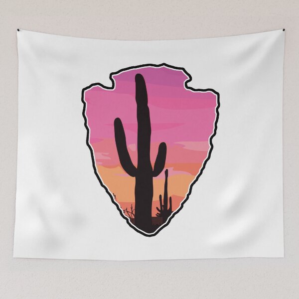 Item preview, Desert Arrowhead Cactus Arizona Nature Hiking Gift designed and sold by MintedFresh.