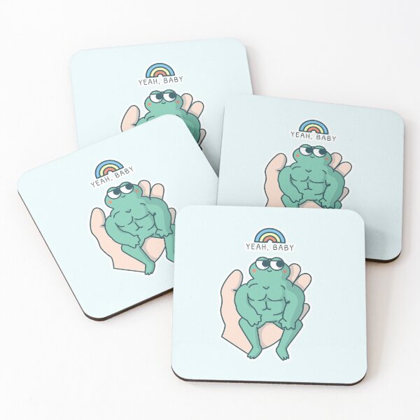 Item preview, Ultimate Frog Guide. Cute Frog and A Rainbow. Tiny Frog sitting on a palm with a rainbow on its head.  designed and sold by TheGoToStore.
