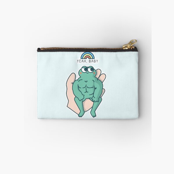 Item preview, Ultimate Frog Guide. Cute Frog and A Rainbow. Tiny Frog sitting on a palm with a rainbow on its head.  designed and sold by TheGoToStore.