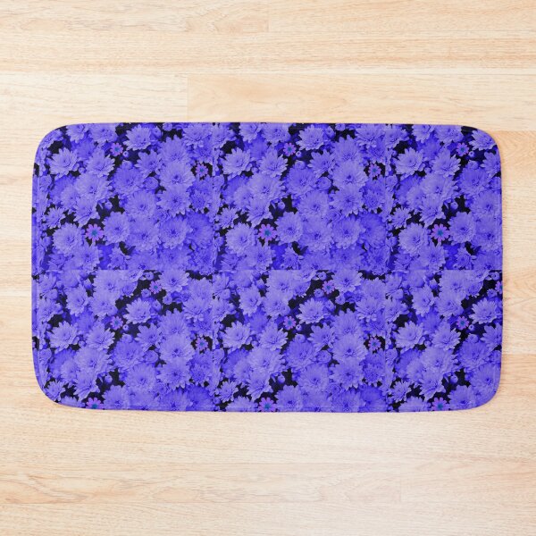 Item preview, Blue Night Flower in Deep Black designed and sold by Taharat  Tazrin.