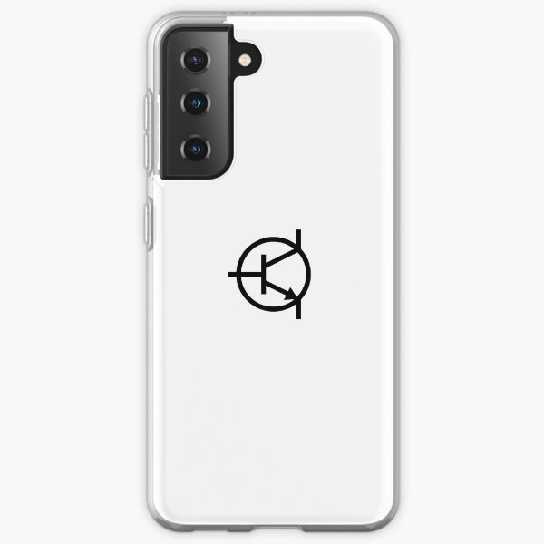 Transistor hacker sticker Samsung Galaxy Soft Case