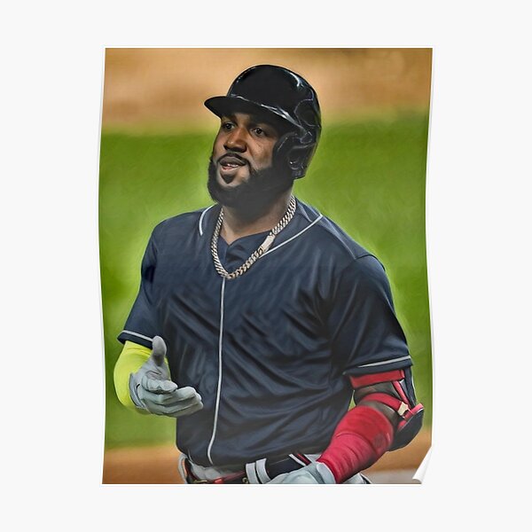 Marcell Ozuna baseball Paper Poster Braves 5