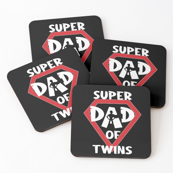 Item preview, Dad of twins - Super dad of twins - Fathers day - Fathers day 2022 designed and sold by Alice-Elgawi.