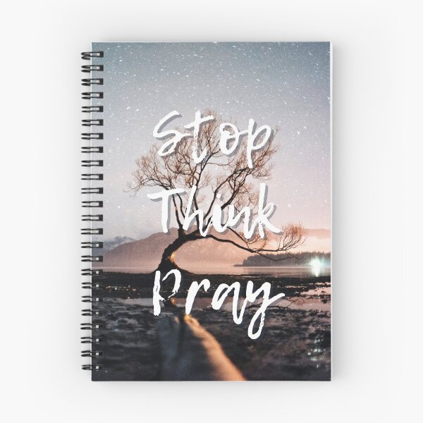 Item preview, Starry Skies | Stop, Think, & Pray designed and sold by AdoptKM.