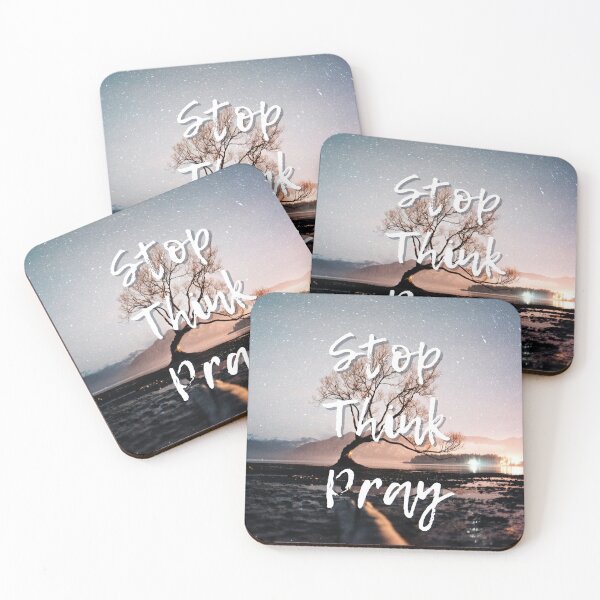 Item preview, Starry Skies | Stop, Think, & Pray designed and sold by AdoptKM.