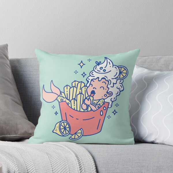 Item preview, Lunch break Fish and Chips Mermaid designed and sold by SPIRIMAL.