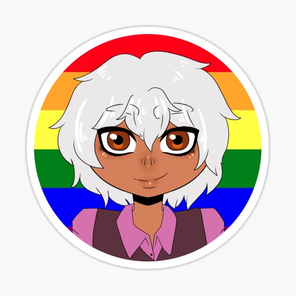 Pride chibi - Alex Sticker