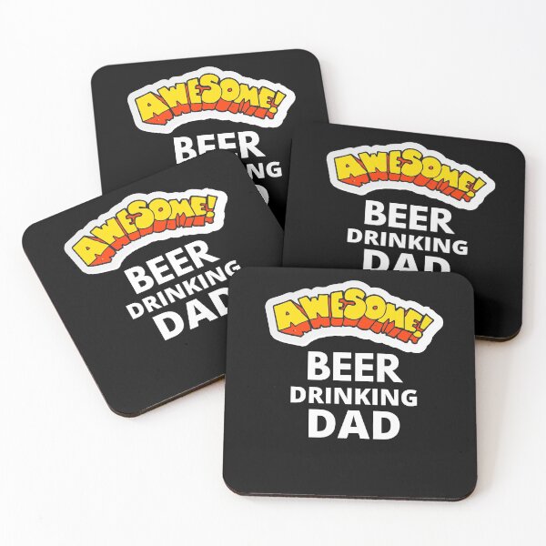 Item preview, Awesome beer drinking Dad designed and sold by Marcela872020.