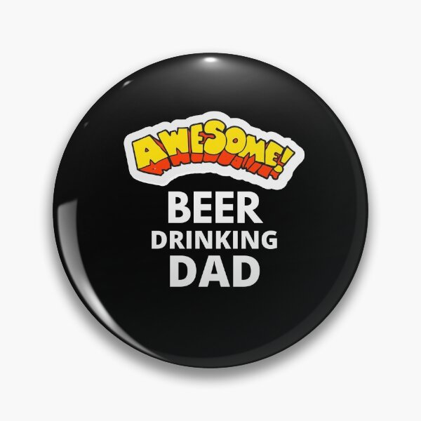 Item preview, Awesome beer drinking Dad designed and sold by Marcela872020.